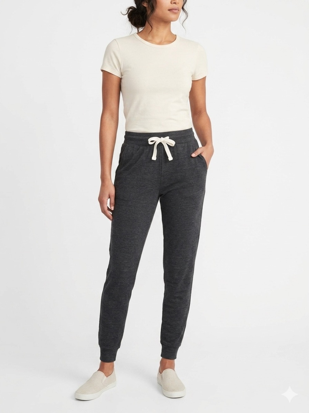 Marine Layer Absurdly Soft Joggers Tri-Blend Gray Women’s Size XS